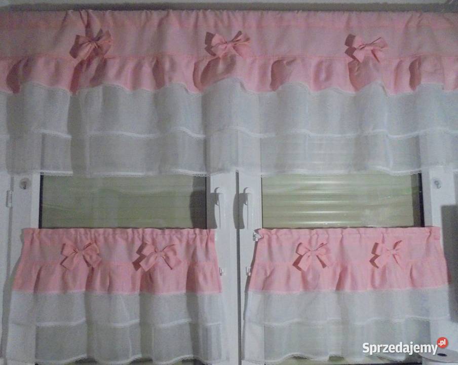 firanki komplety na okno szyjemy na dowolny Włocławek