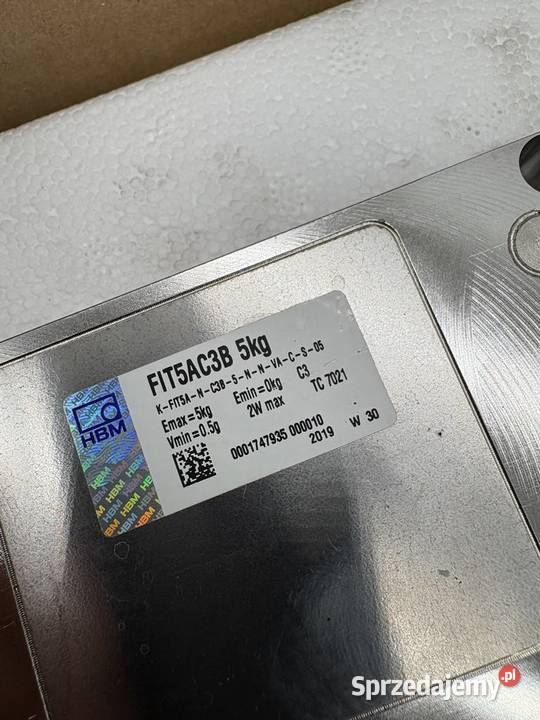 HBM FIT5AC3B 5 Digital Load Cell Warszawa