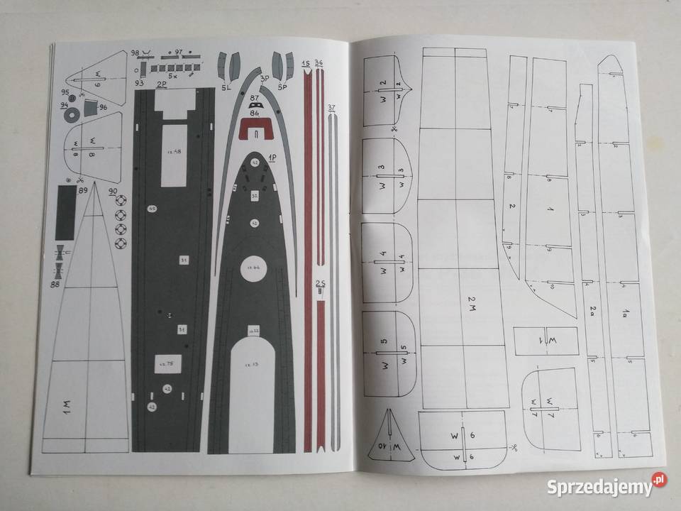 Mały Modelarz 32000 polski trałowiec ORP Dąbrowa Górnicza sprzedam