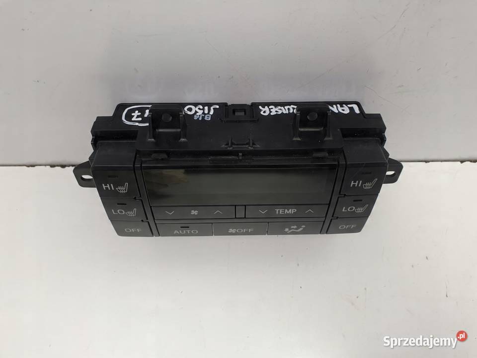 Toyota Land Cruiser J150 150 PANEL KLIMATYZACJI Panele sterowania, przełączniki Janów