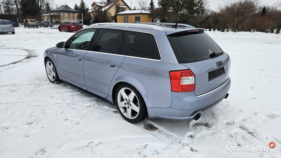 Audi A4 B6 18 Avant T Quattro SLINE 2003r Manual lubelskie Niedrzwica Duża