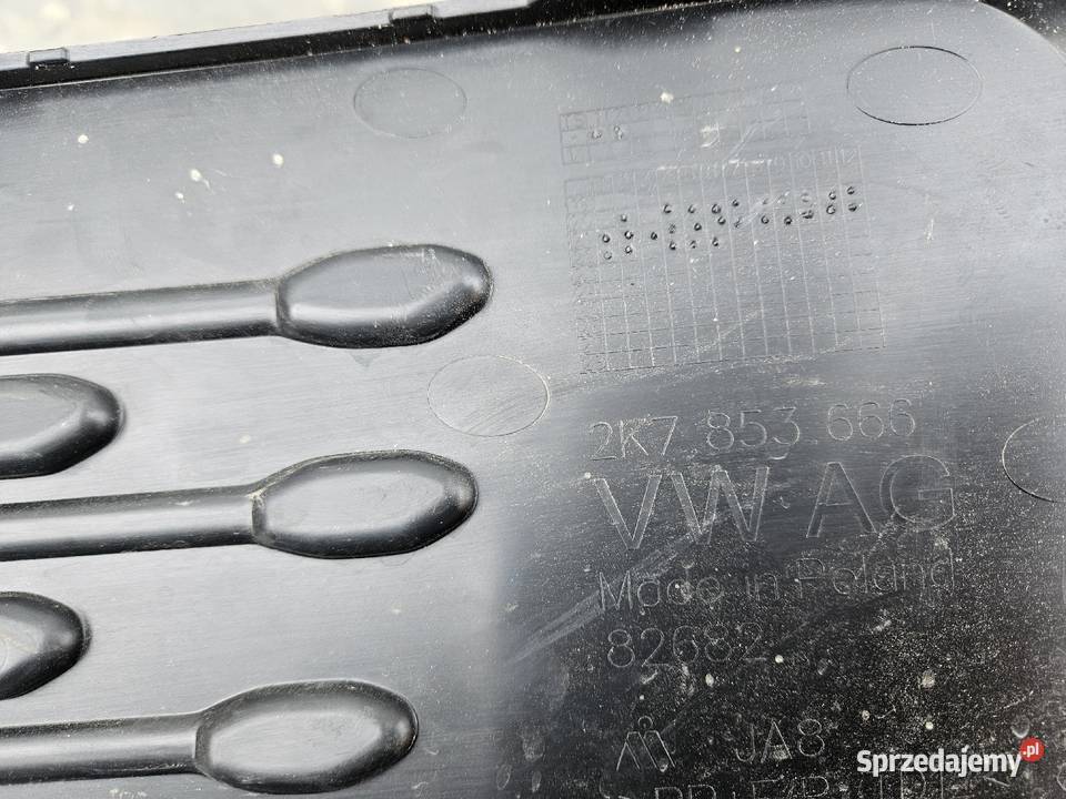 VW CADDY V 2K7 KRATKA PRAWA ZDERZAKA PRZÓD Międzychód sprzedam