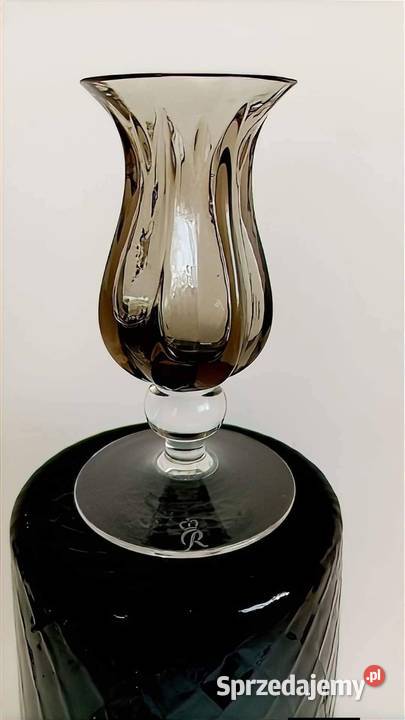 Świecznik szklany Rosenthal lata 60 Dom i Ogród Dzierżoniów sprzedam