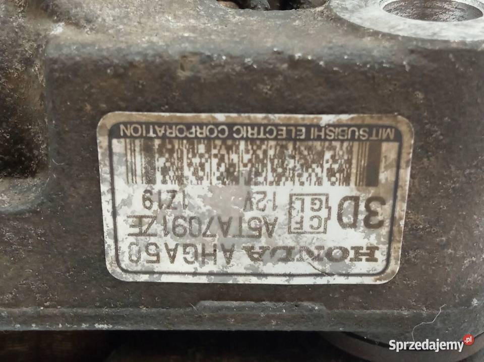 ALTERNATOR A6TA7091ZE 14 16V Honda Civic VII Układ elektryczny, zapłon