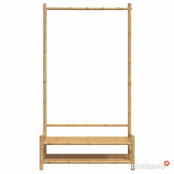 Wieszak na ubrania z półkami 103x40x183 Warszawa