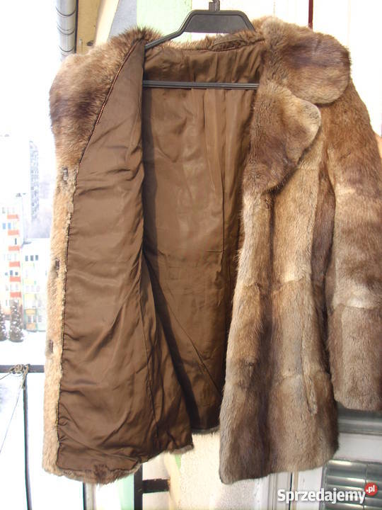 Śliczne krótkie futerko z piżmaków lubelskie Lublin