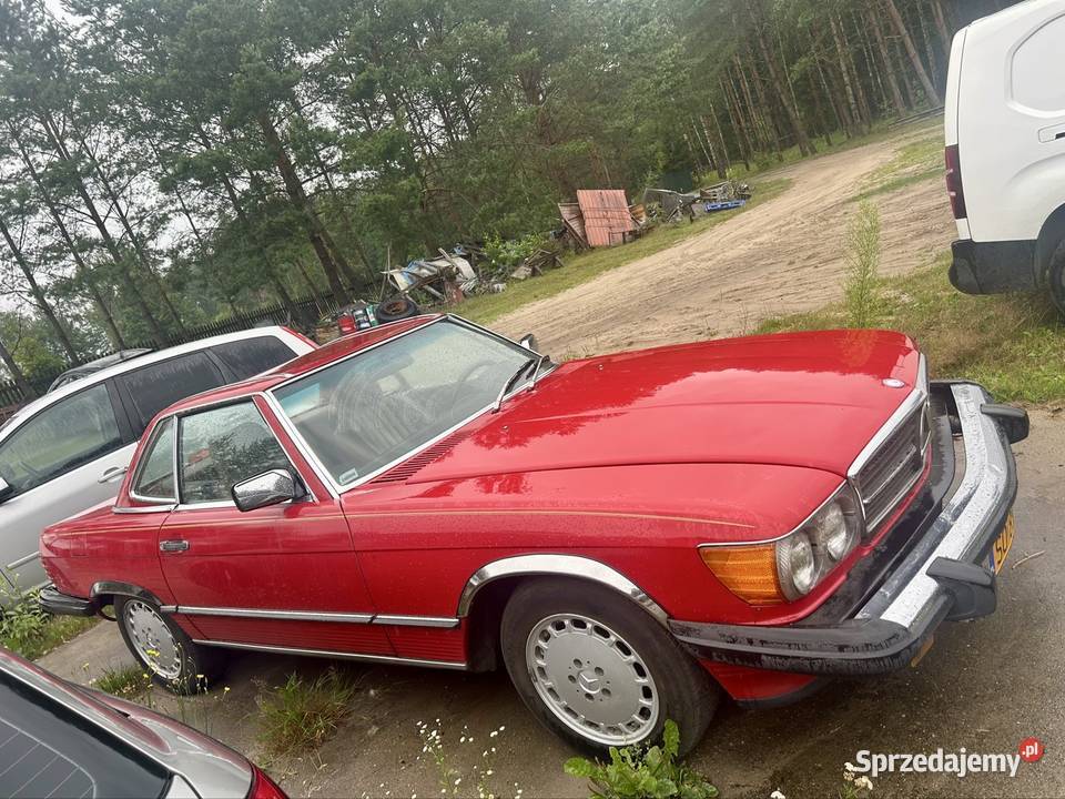 Mercedes Benz SL 560 V8 w107 automatyczna sprzedam