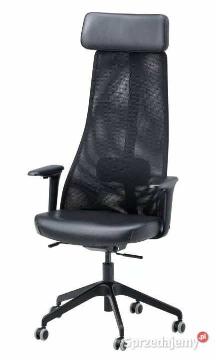 Fotel biurowy Krzesło biurowe IKEA JRVFJLLET z 68cm małopolskie