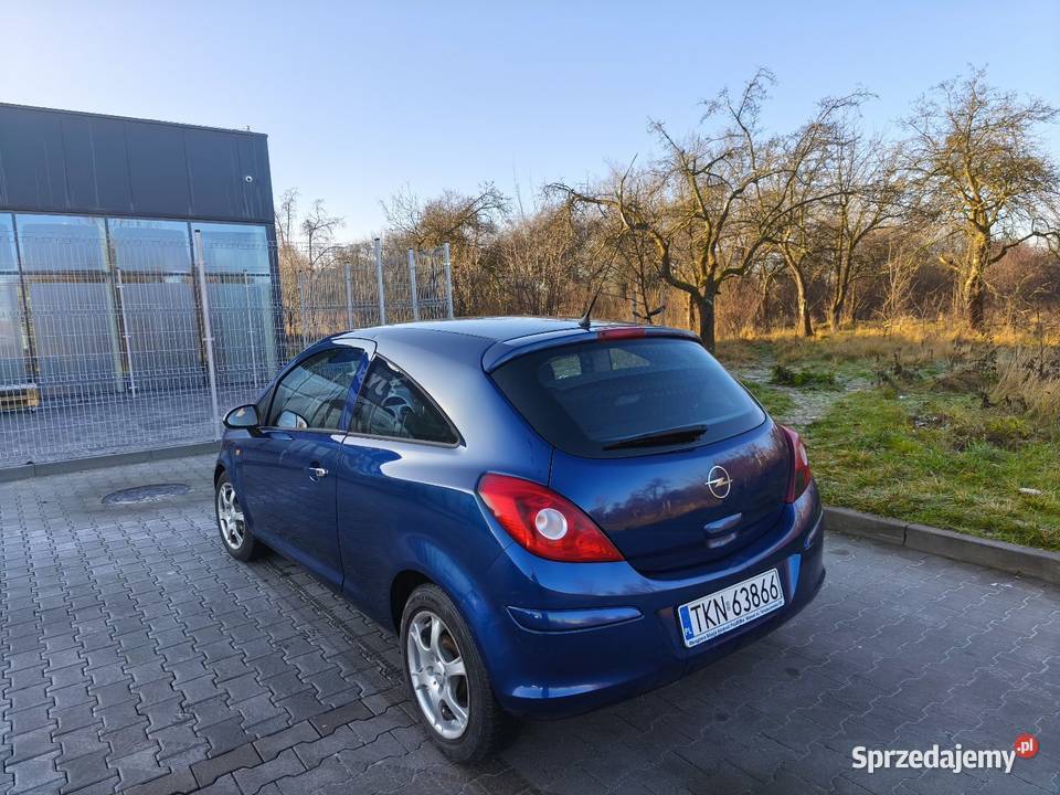 Opel Corsa D 12 benzynka Klima Nowe hamulce nieuszkodzony świętokrzyskie Końskie