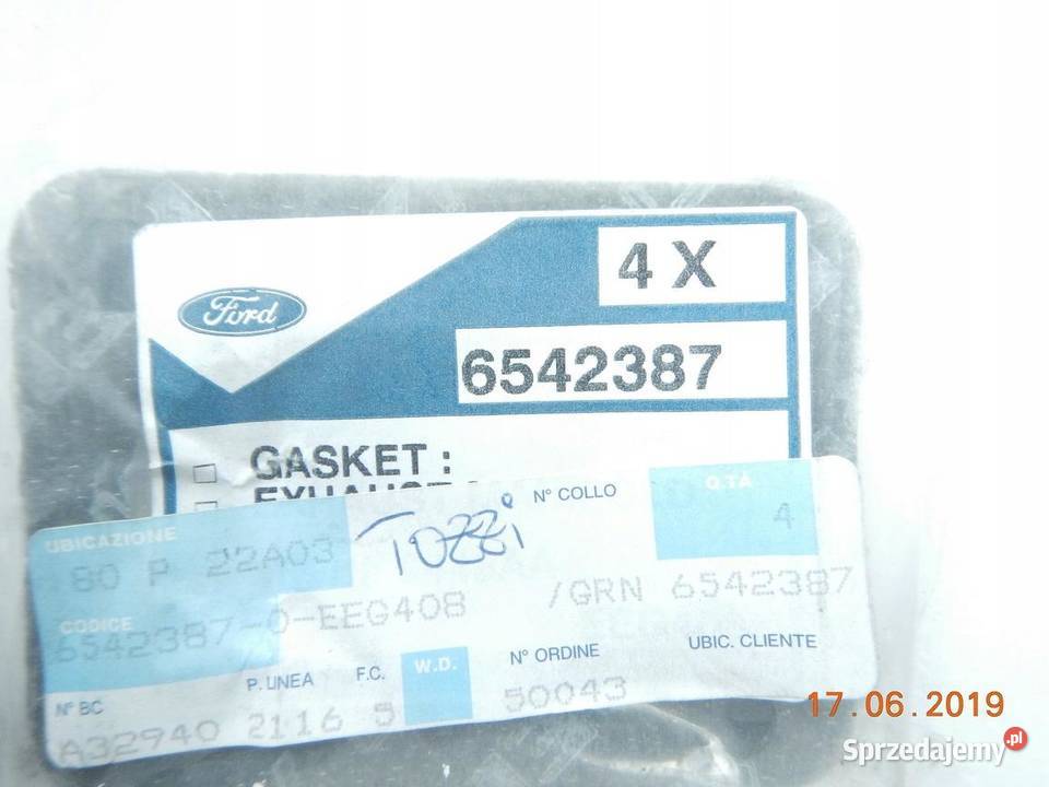 USZCZELKA KOLEKTORA WYDECHOWEGO ESCORT MK5 MK6