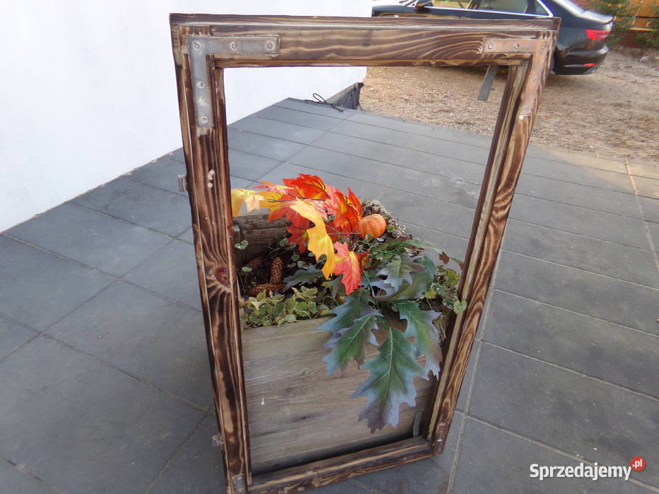 Stare okno rama okienna retro loft lustro sprzedam