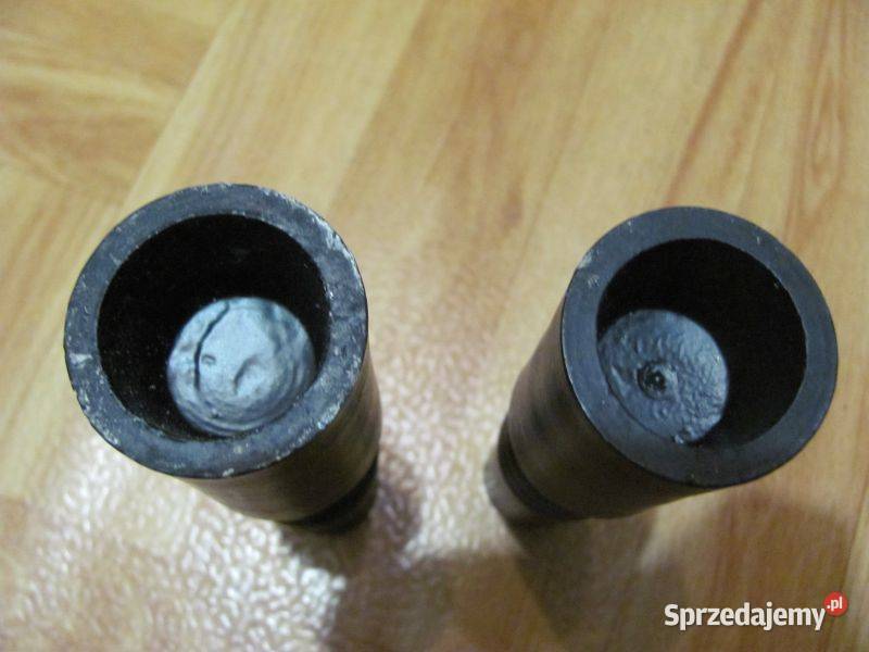 świeczniki metalowe grube 05 wys15 2 czarne Zamość