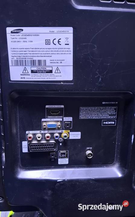 TV LCD Samsung 32 LE32D450G1WXXH małopolskie