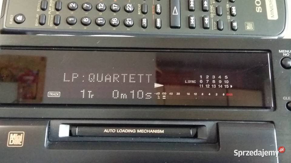 Nagrywarka Minidisc Sony MDSJB920 QS Warszawa sprzedam