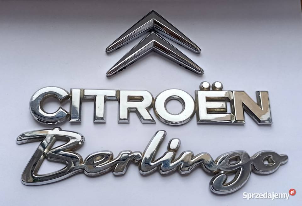 Napis emblemat Citroen Berlingo I 9702r Lipno sprzedam