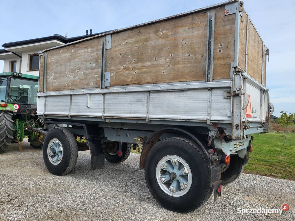 Przyczepa wywrotka rolnicza 3 stronna Góra Kalwaria