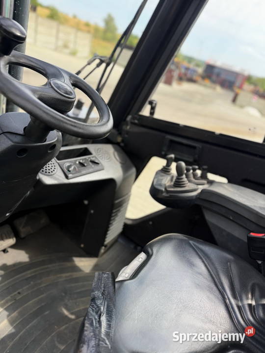 wózek widłowy LINDE H25T01 Triplex 470m kabina gaz Działoszyn