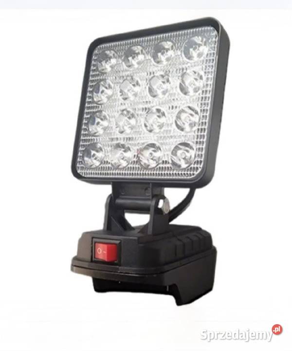 Lampa robocza do baterii Makita 18v adapter
