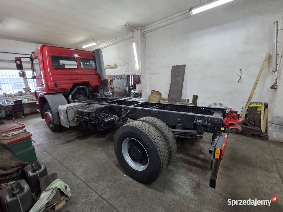 Mercedes AXOR 1824 Rama do Zabudowy pod Wywrotka Napęd tylna oś podkarpackie Łańcut