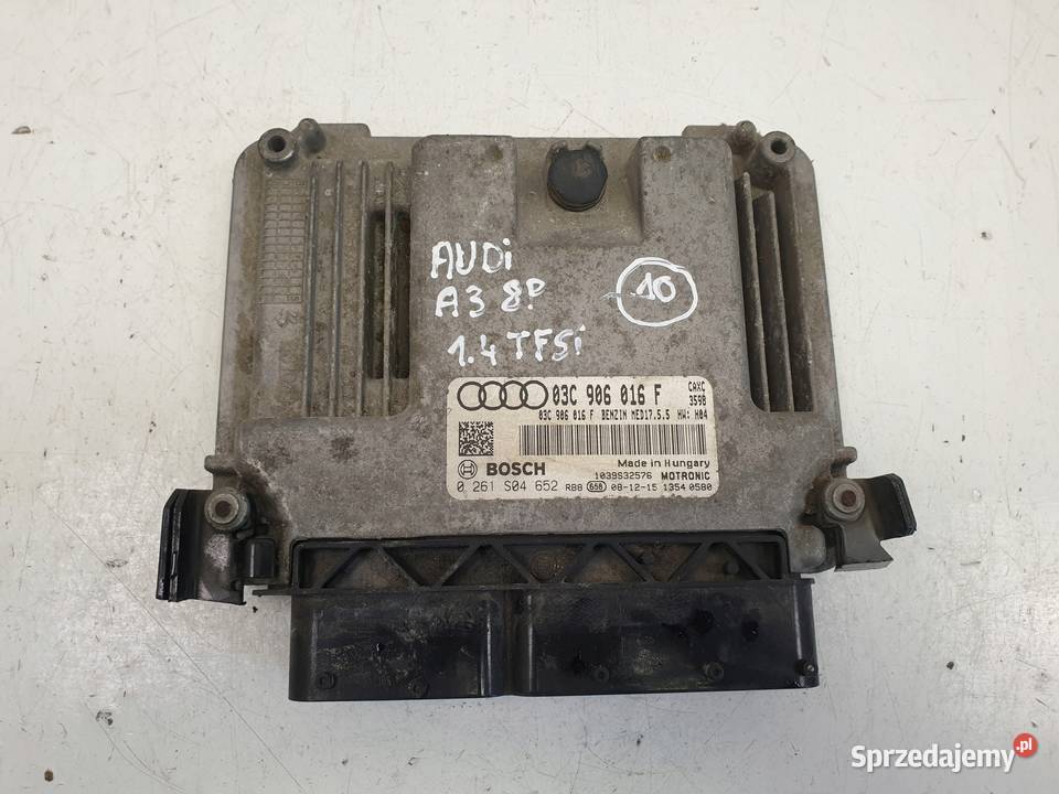 Audi A3 8P 14 TFSI STEROWNIK SILNIKA 03C906016F osobowe Komputery Chełm