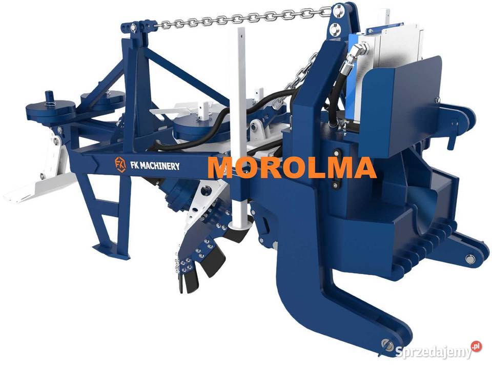 Pług leśny aktywny FK MACHINERY 1talerzowy z