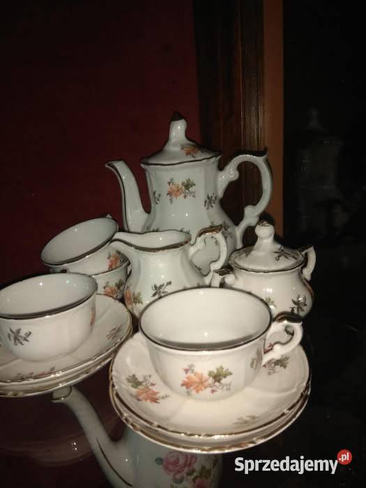 Serwis Miniaturka w jesienne kwiatuszki M pomorskie Gdańsk