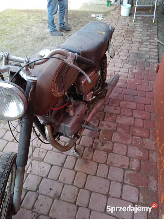 Motor cezeta 175 na chodzie podkarpackie Rakszawa