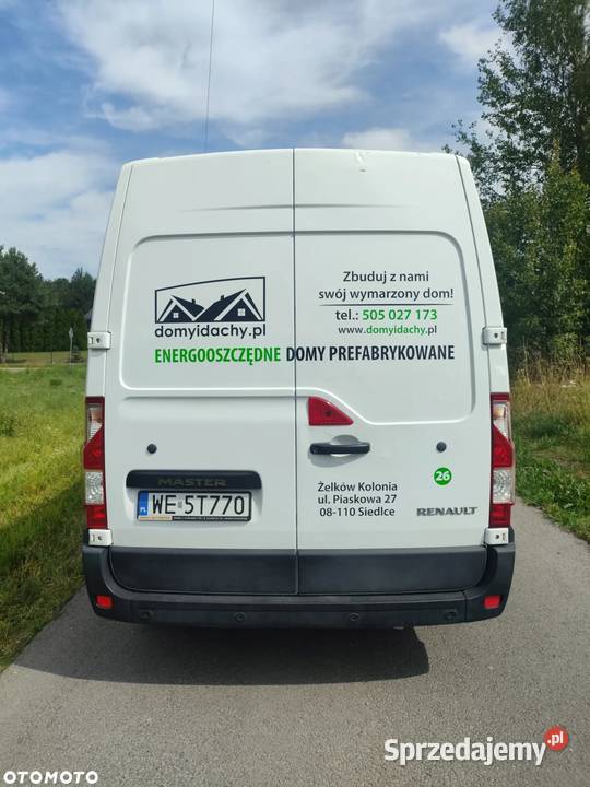 Renault Master 23 136 2022r Żelków-Kolonia