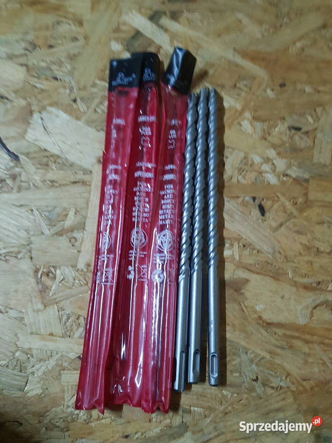 WIERTŁO DO BETONU SDS PLUS UDAROWE 12x260 mm wielkopolskie sprzedam