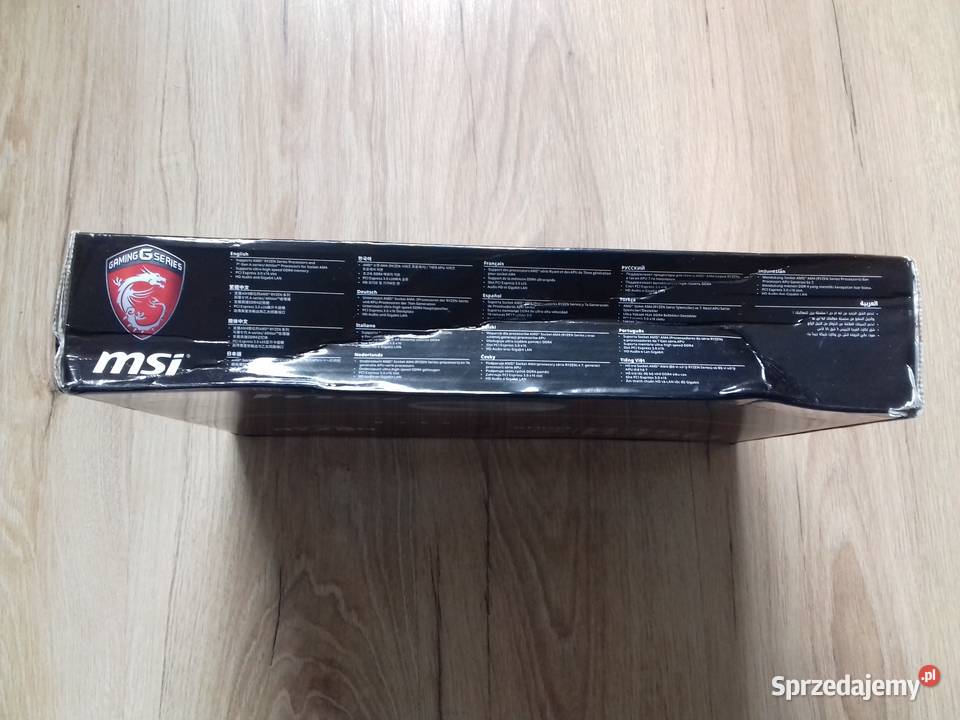 Pudełko płyty głównej ATX MSI Tomahawk B350 CD Bydgoszcz
