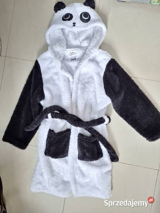 Puszysty szlafrok panda Onesies miękki ciepły Kraków