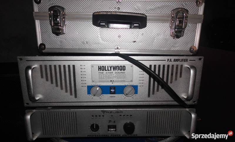 Końcowka mocy Hollywood 4800 Wzmacniacz Poddębice