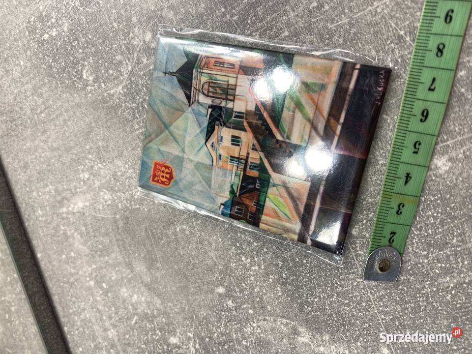 Magnes Pamiątka z Jasła z obrazem Jana Kukułki Pozostałe podkarpackie Jasło