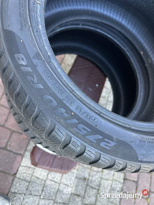 Opony zimowe 2 27540R18 Pirelli SottoZero 3 Olsztyn