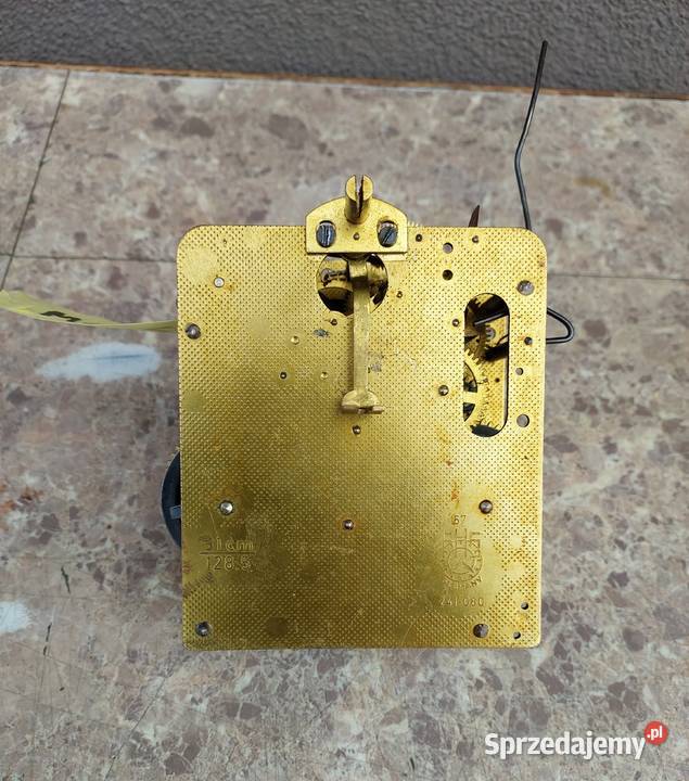 M192 Mechanizm starego zegara ściennego FHS pomorskie Tczew