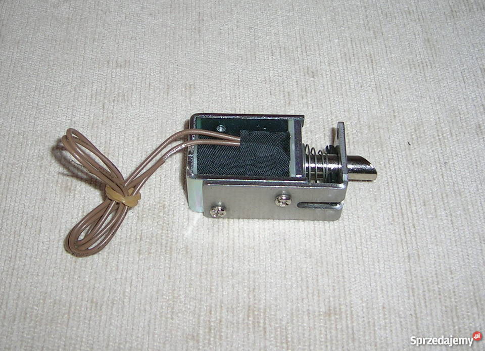 Elektromagnes blokujący zamek suw 3mm 24VDC Wyszków