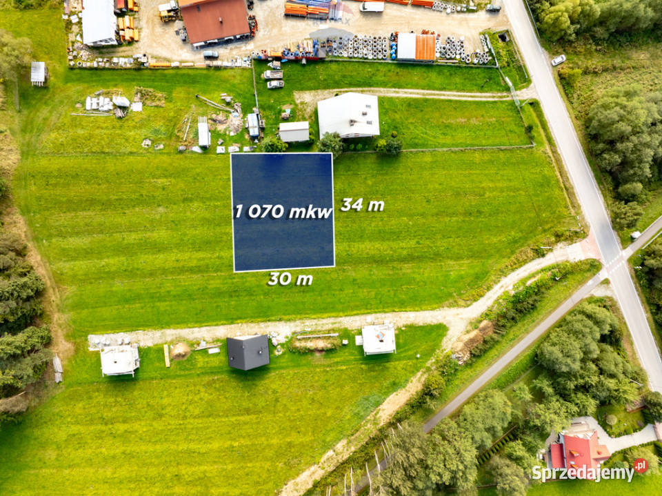 Działka na sprzedaż Ludźmierz budowlana