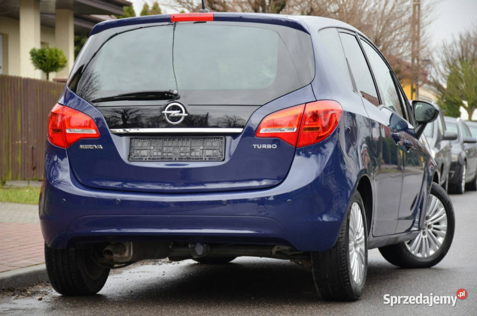 Opel Meriva SUPER STAN 14T 120 Gaz Klima benzyna+LPG łódzkie