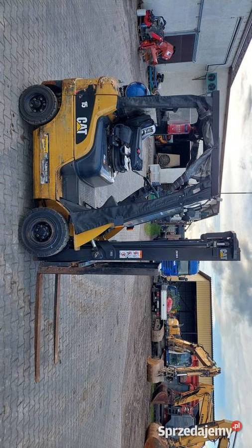Wózek widłowy Caterpillar GP15N 15t pozycjoner mazowieckie