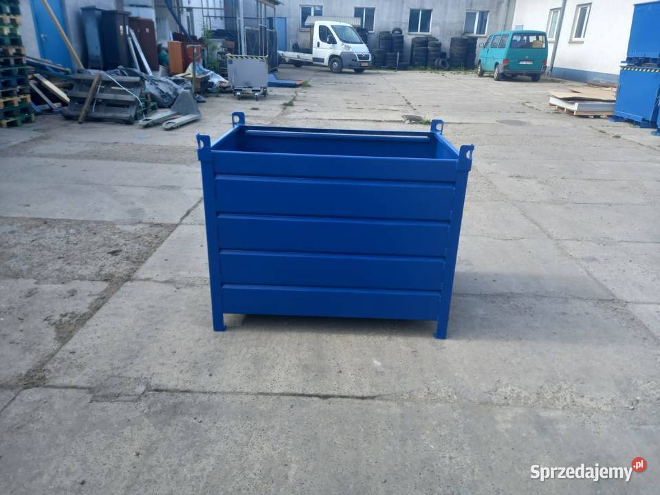 Skrzyniopaleta PMPL premium z unoszoną ścianą Magazynowanie Kielce