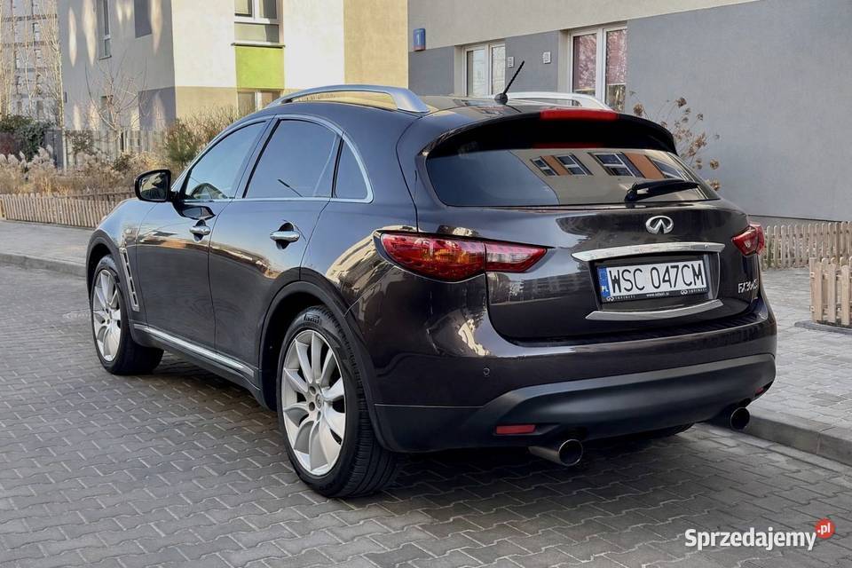 Infiniti FX30dS Salon Polska Mały przebieg mazowieckie Warszawa