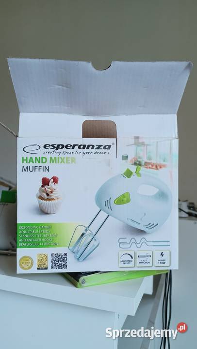 Esperanza Mikser ręczny Muffin 150W łódzkie Łódź