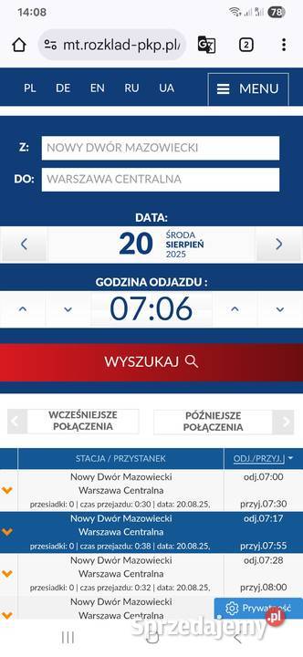 Sprzedam 2pokojowe mieszkanie 30 minut Warszawy sieć Nowy Dwór Mazowiecki sprzedam