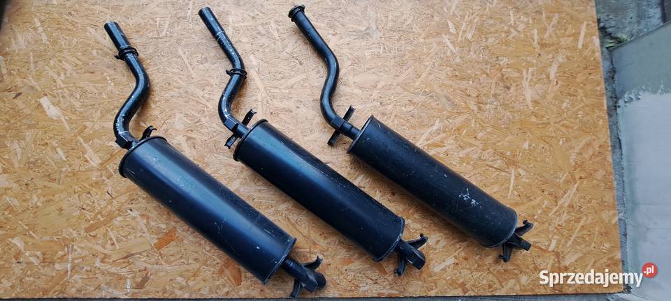 NOWY kompletny wydech ze starych zapasów Tłumiki Luzino