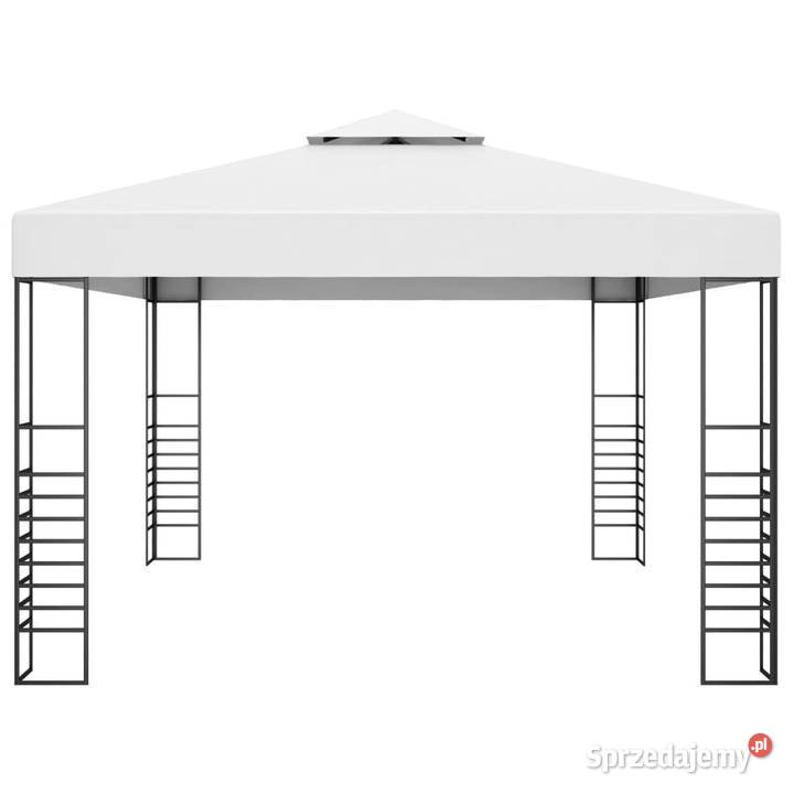 Altana ze sznurem lampek LED 4x3x27 m biała Warszawa sprzedam