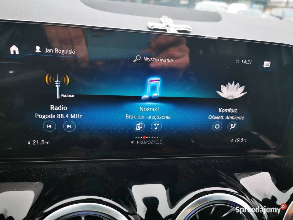 180 d AMG Line 100 Bezwypadkowy salon Polska Warszawa