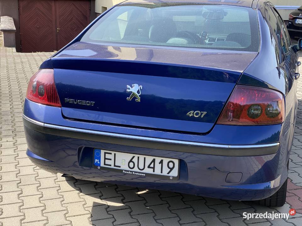 Peugeot 407 20 hdi sedan 393740km Warszawa