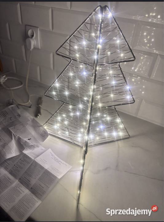Choinka LED skladana Tchibo święta lubuskie Żary