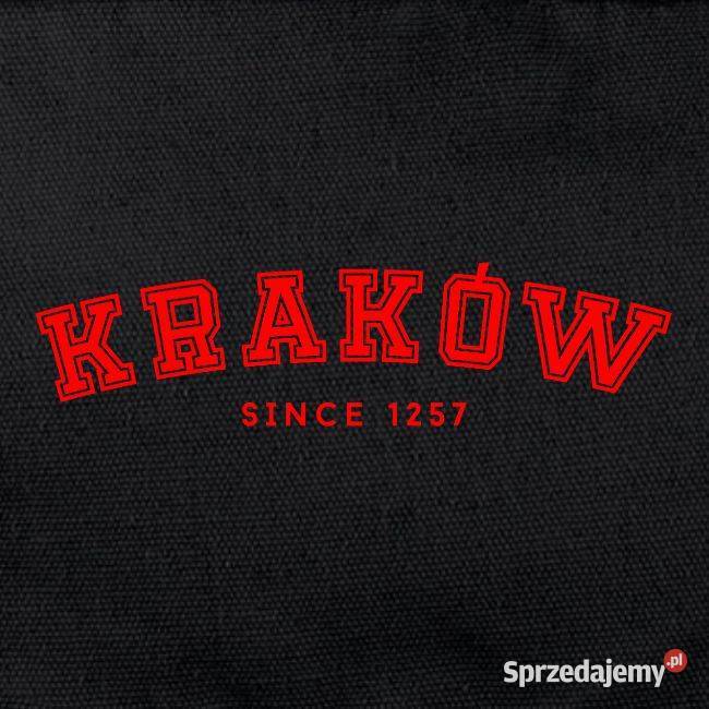torba nerka pamiątka KRAKÓW Since 1257 Czerwony małopolskie Kraków