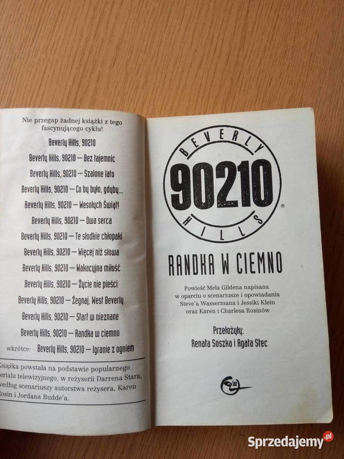 Randka w ciemno Beverly Hills 90210 Mel Gilden Rok wydania 1994